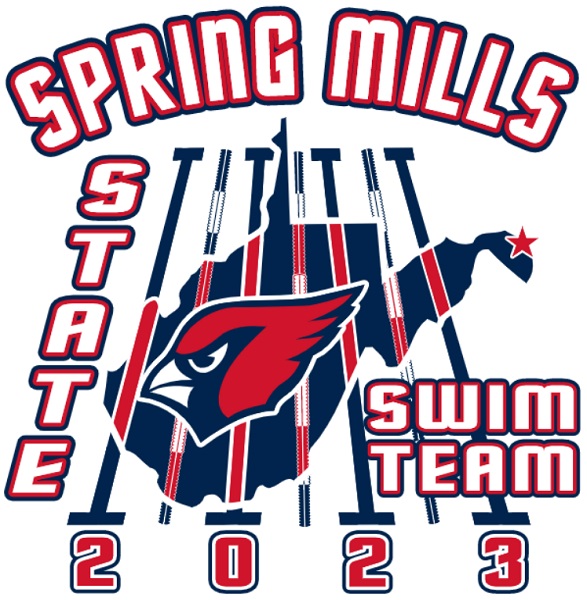 2023 SMHS Swim States Logo
